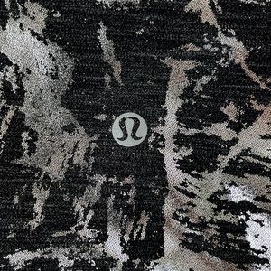 Metallic and Black Lulu Leggings